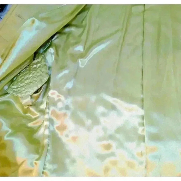 Leather Jacket Lightly Quilted Velvet Trim Pamela McCoy Size XL - Picture 10 of 16